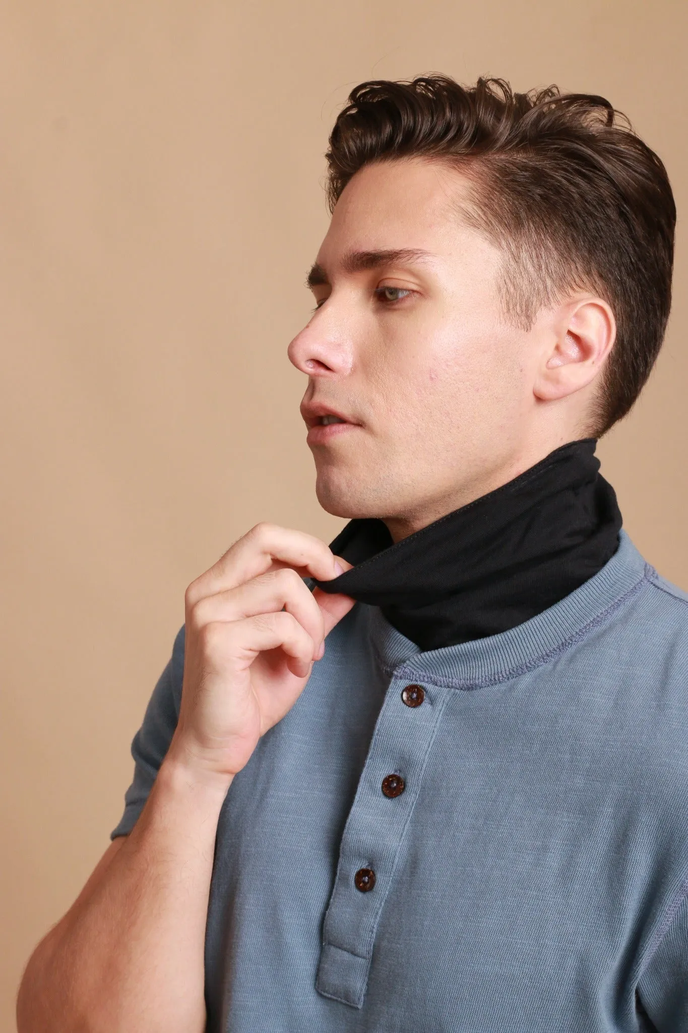 100% Organic Cotton Hypoallergenic Neck Protection Sleeve