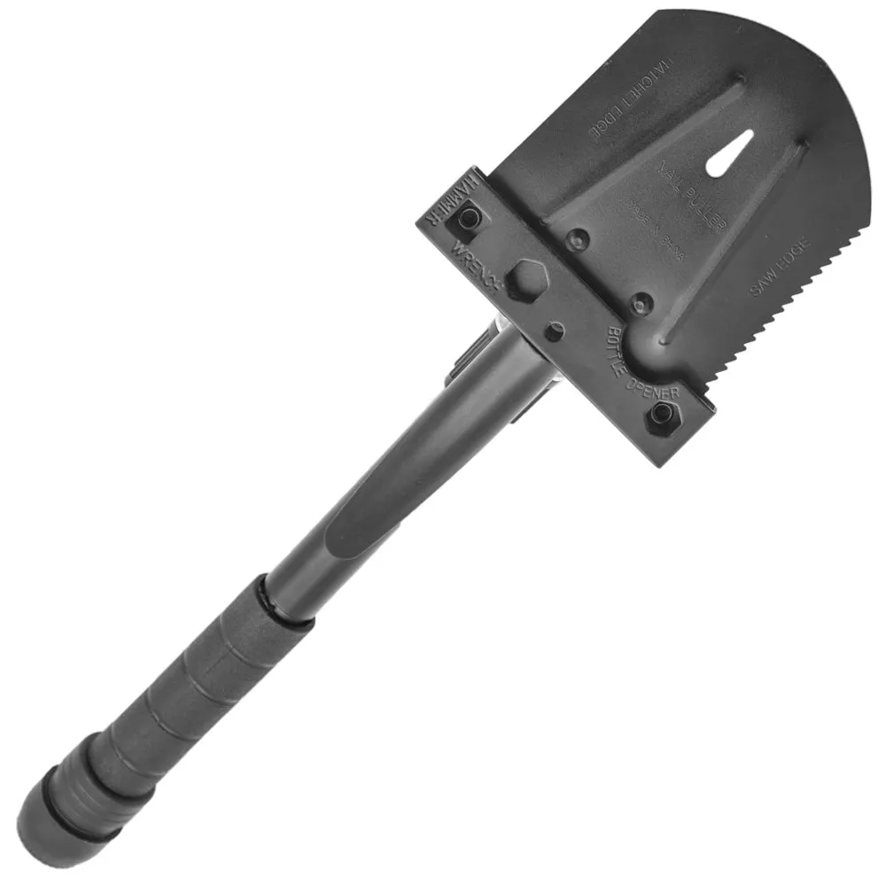 11-in-1 Folding Shovel Multifunction Survival Tool