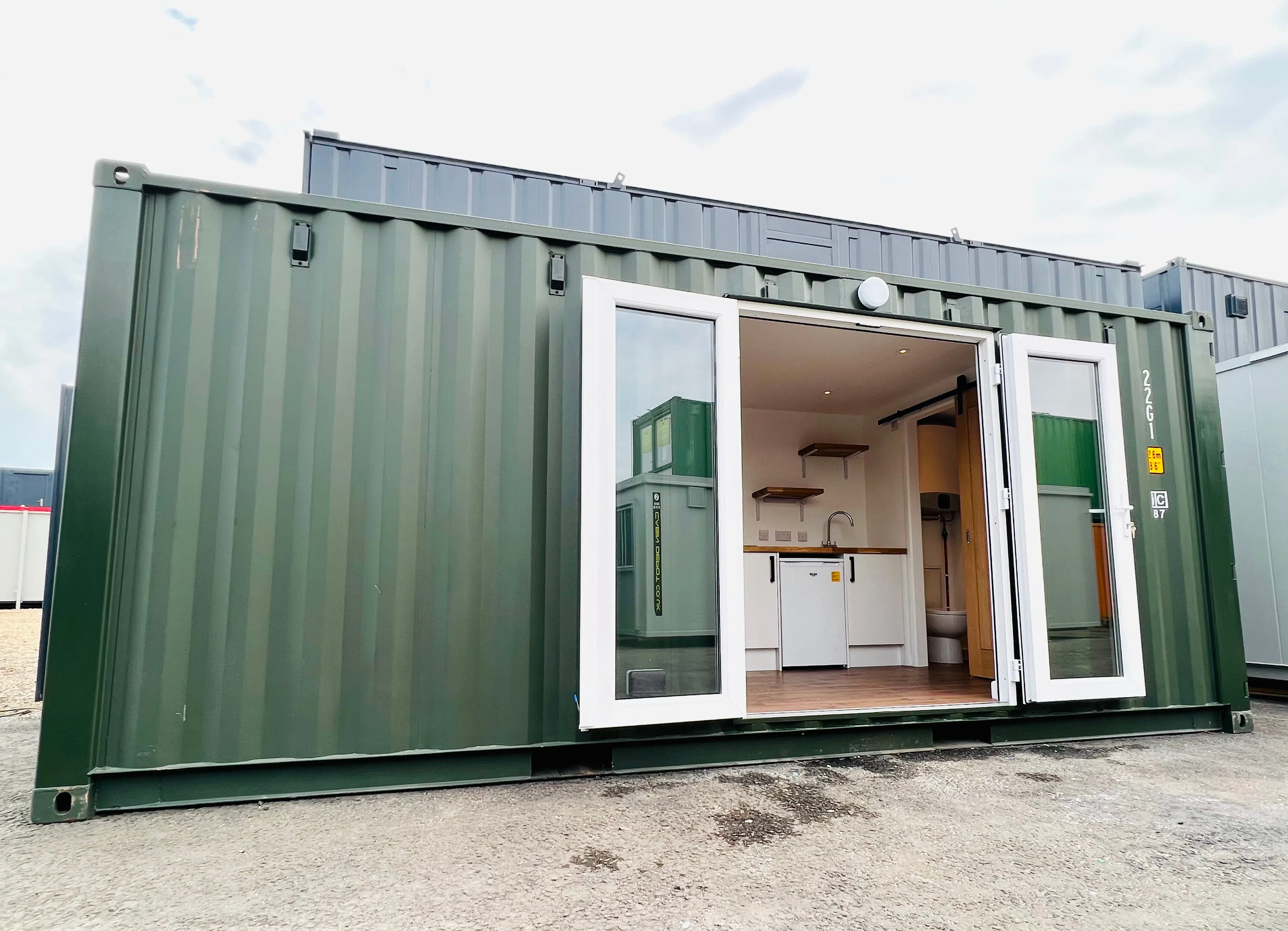 20x8 ft Shipping Container House Conversion | Container Home | One Bed Box