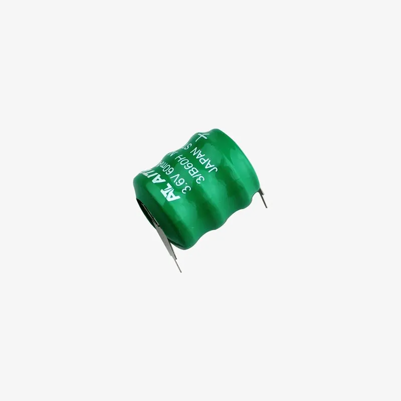 3.6V 60mAh PCB Mount Ni-MH Battery | Nickel Cell