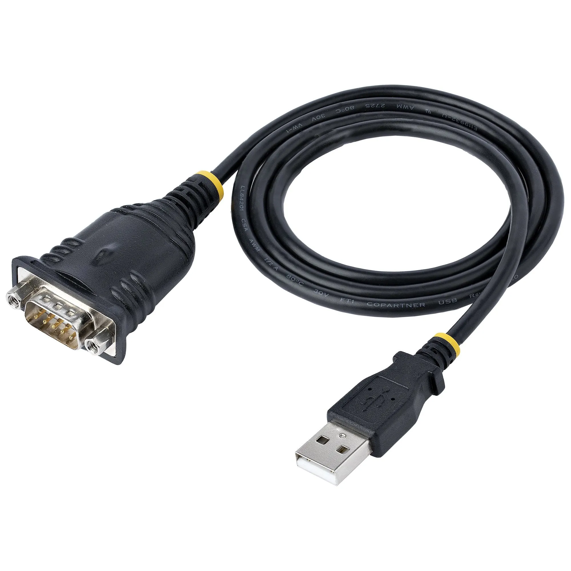 3Ft Usb To Serial Cable -