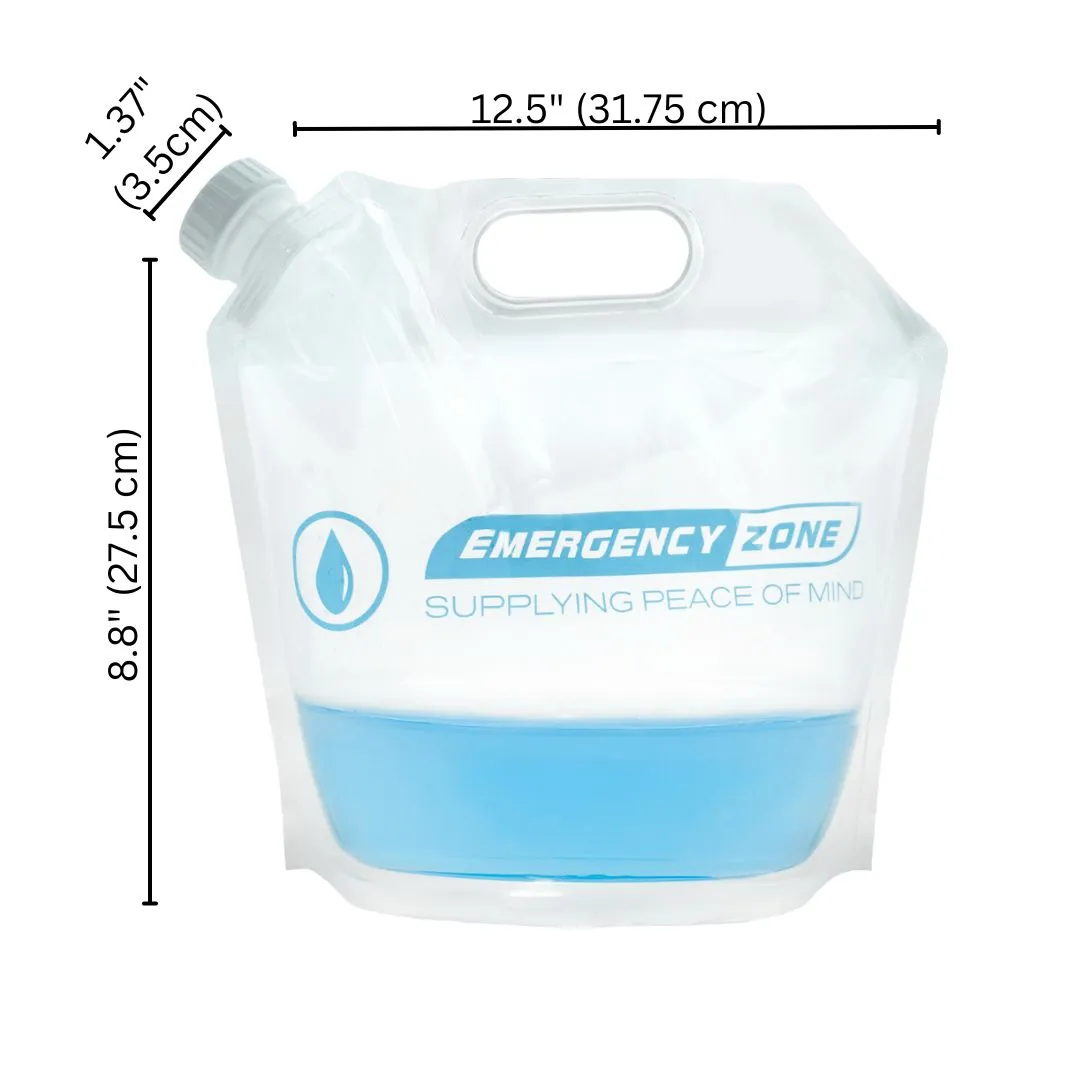 4 Liter / 1 Gallon Water Pouch