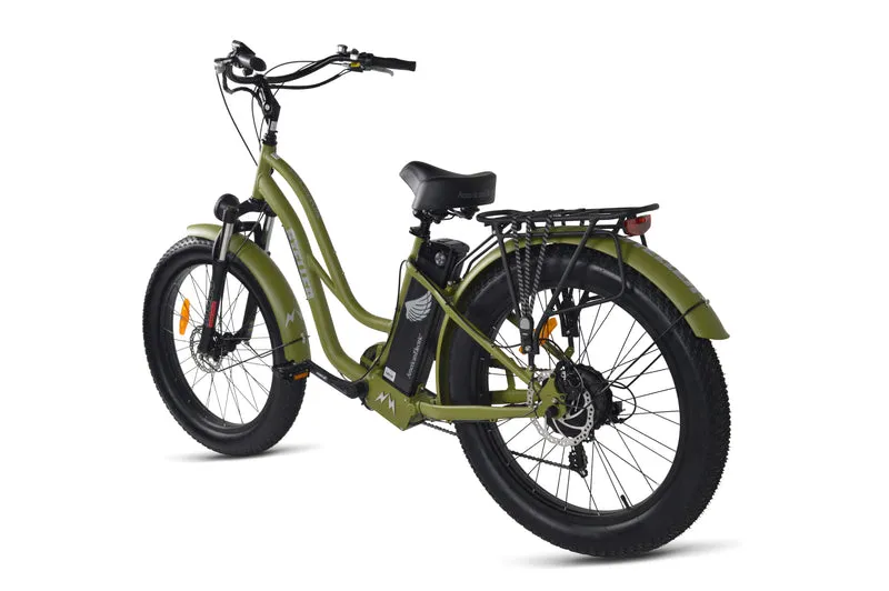 American Electric Steller Step-Thru 750W, 48V Fat Tire Electric Bike