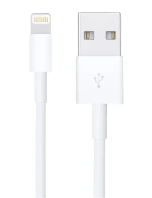 Apple - Lightning Cable - Lightning Male To Usb Male - 1 M