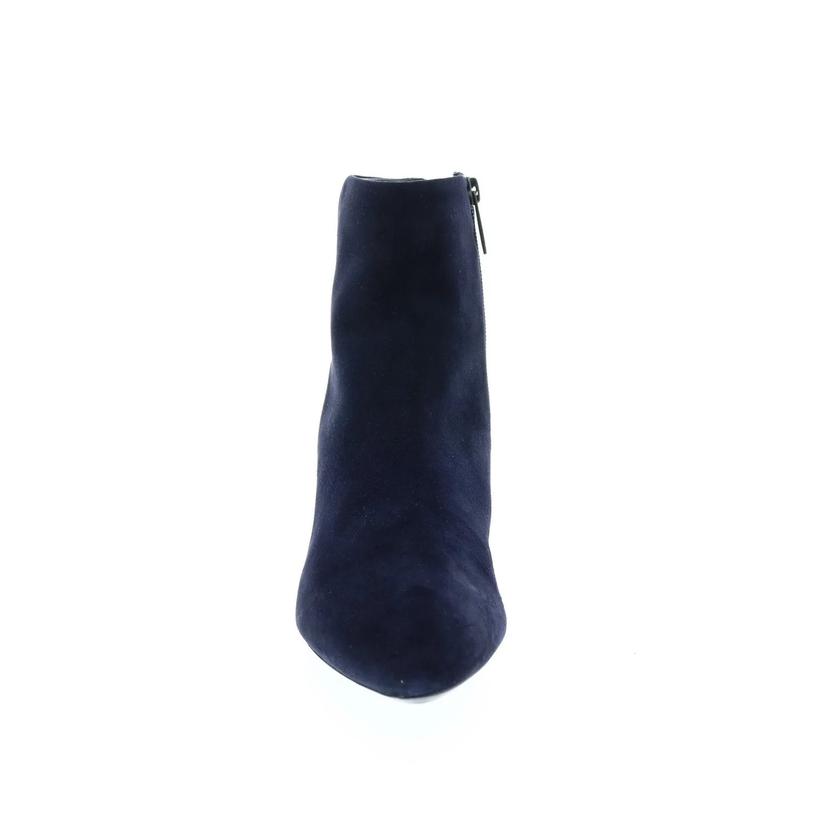 Aquatalia Perlina Dress Suede 34L2771-NVY Womens Blue Suede Zipper Ankle & Booties Boots