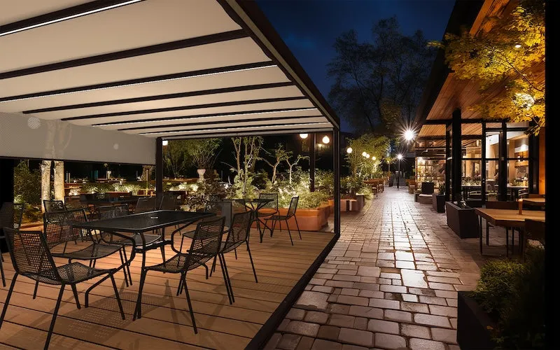 Arcadia- Retractable Roof Pergola