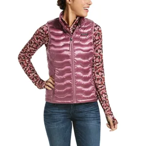 Ariat Ladies Ideal 3.0 Down Insulated Rose Cocoa  Vest 10032640