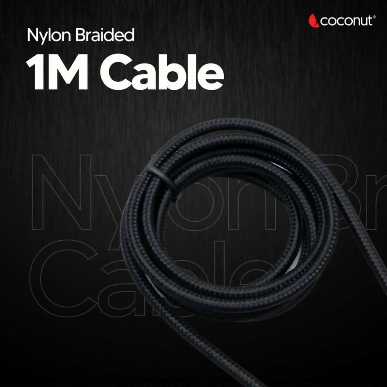 AX13 Type C to 3.5mm AUX Audio 1M Cable, Nylon Braided