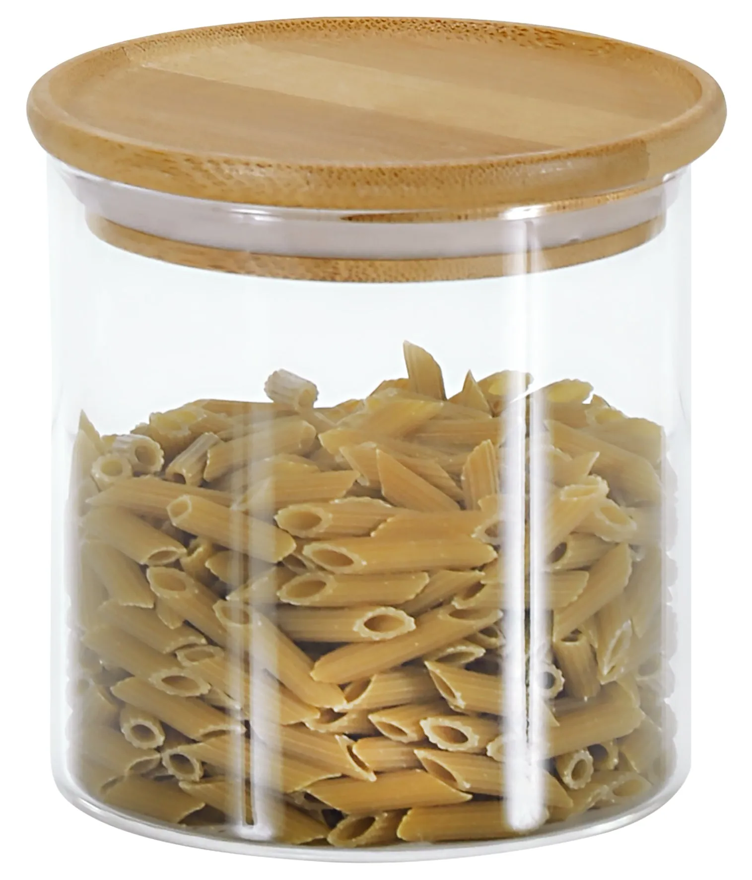 Bamboo Glass Storage Jar - Various Sizes