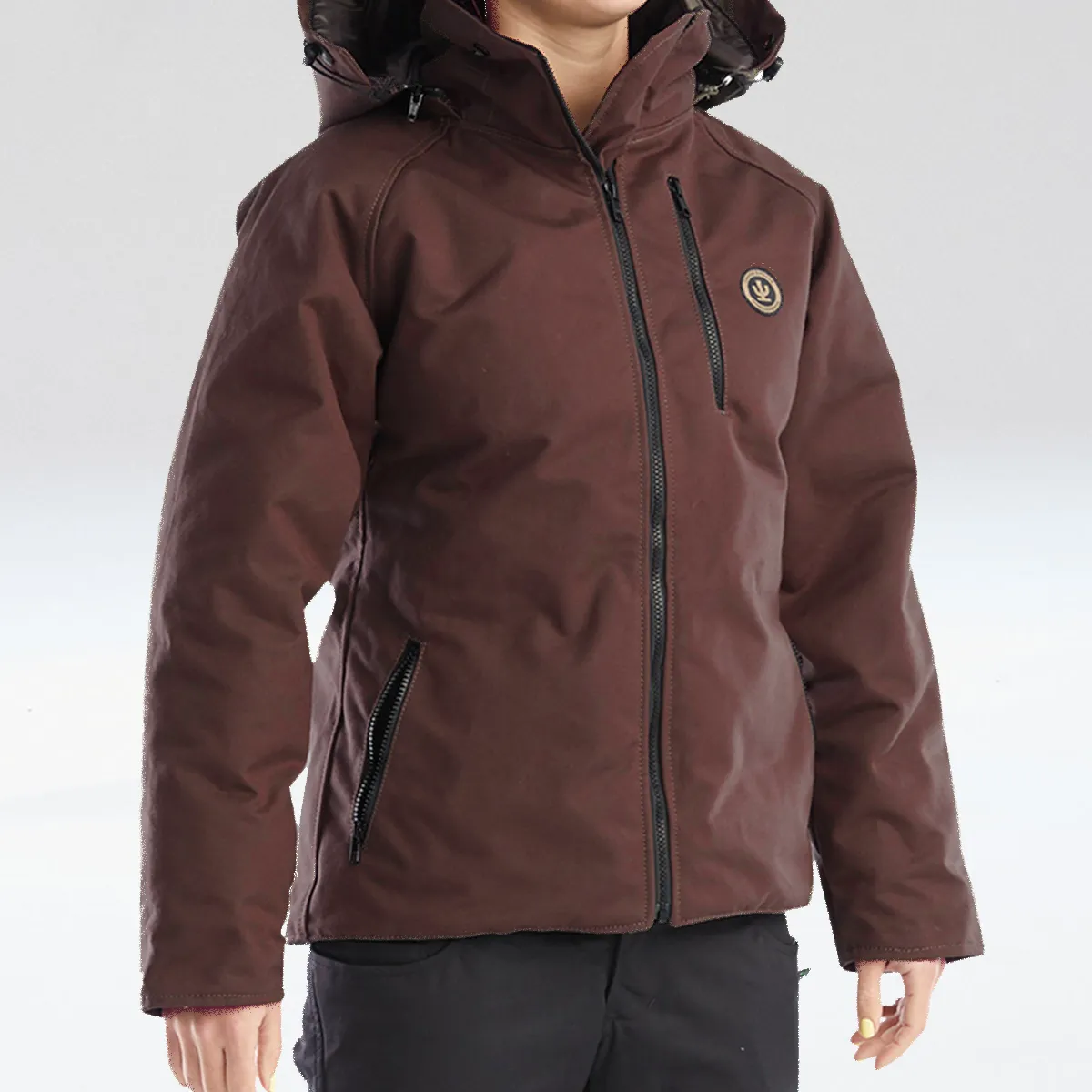 Canvas Down Jacket Womens