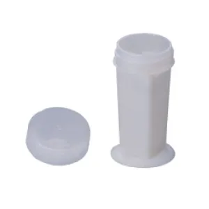 Coplin Staining Jar, White Plastic