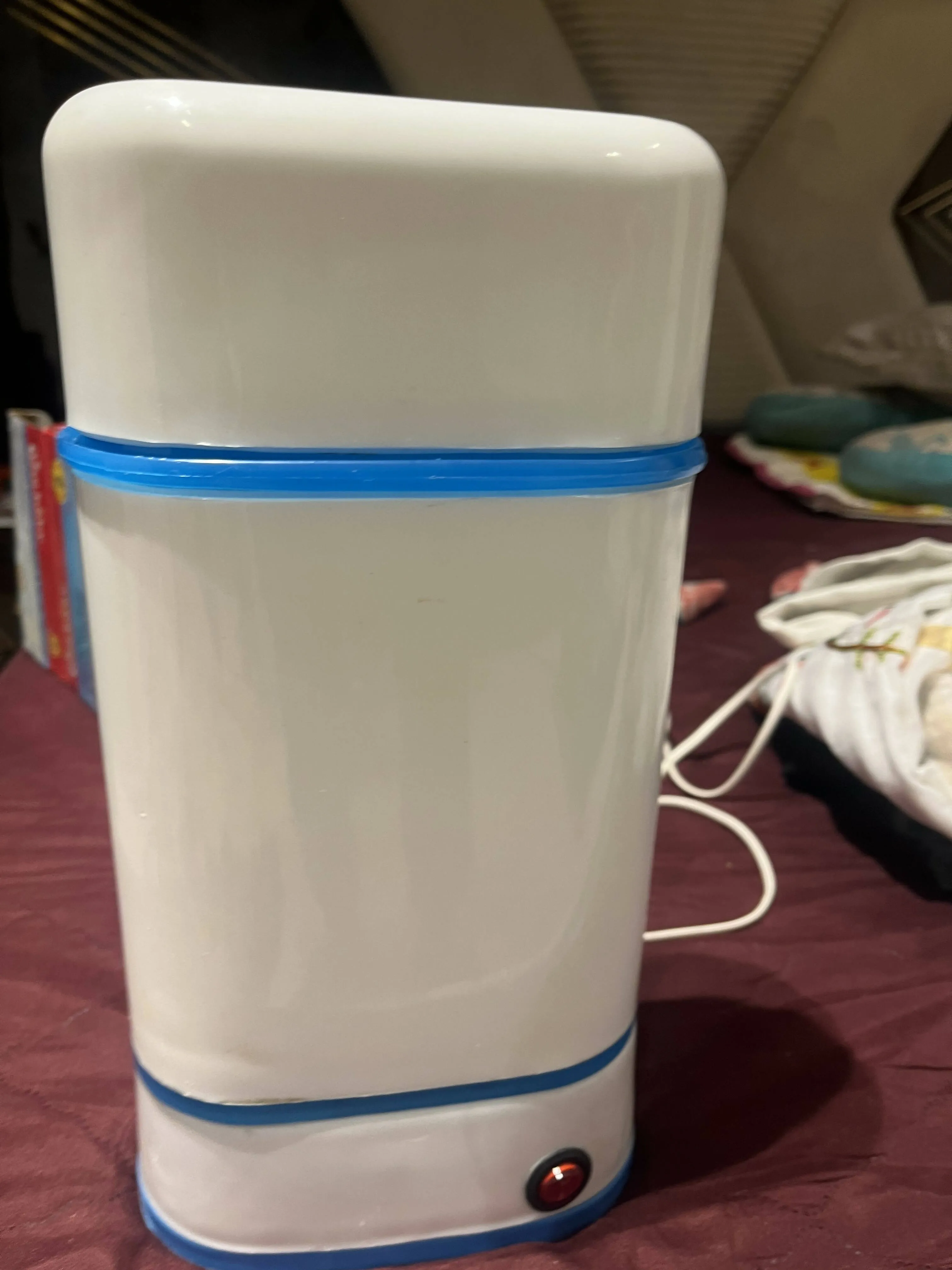 CUTE BABY Compact Steam Sterilizer/Steriliser and bottle warmer