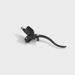 DELUXE LINE BRAKE MASTER CYLINDER 12mm (15/32”) BLACK ALUMINUM