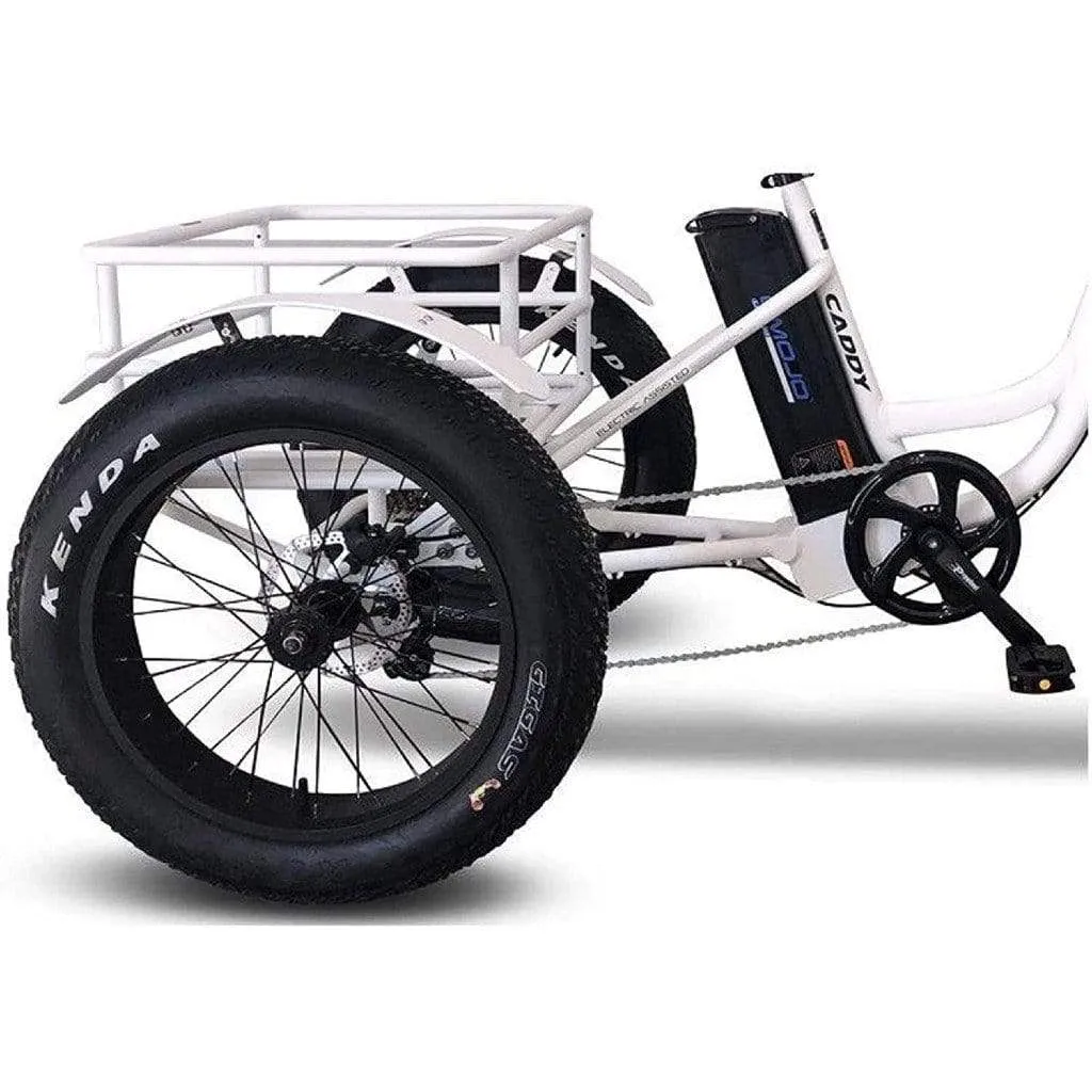 Emojo Caddy 500W 48V Fat Tire Electric Tricycle