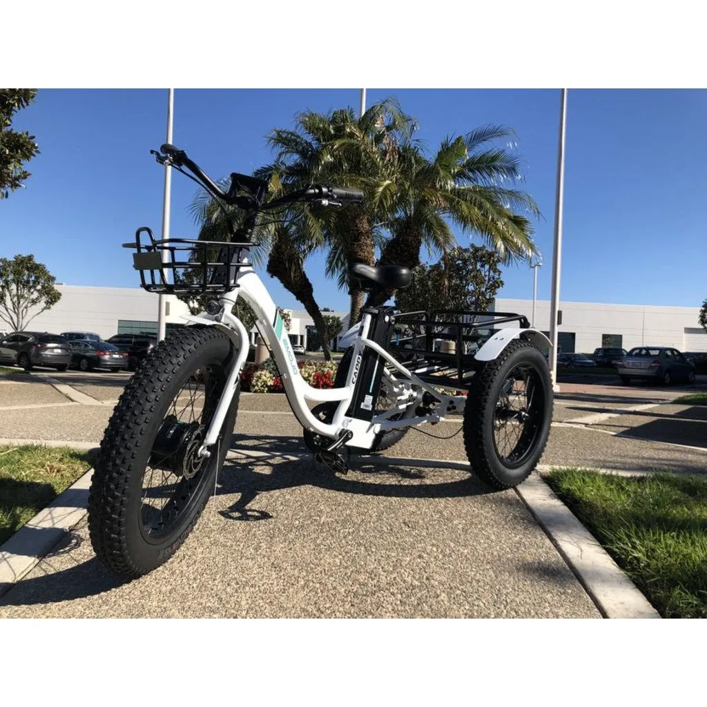 Emojo Caddy 500W 48V Fat Tire Electric Tricycle