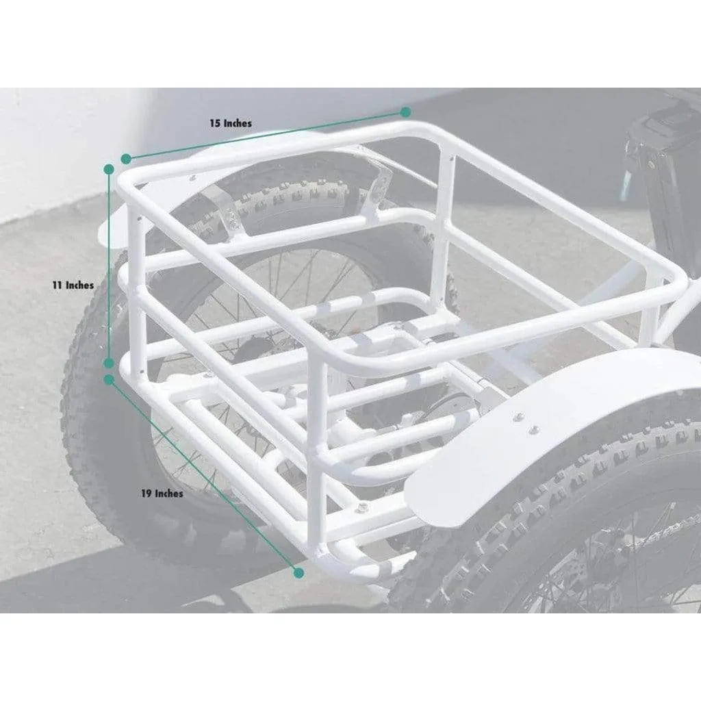 Emojo Caddy Pro 500W 48V Fat Tire Electric Tricycle