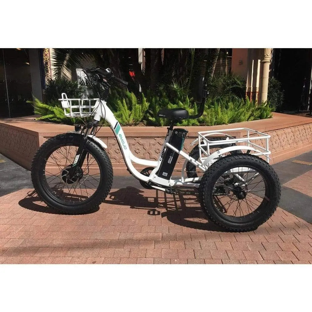 Emojo Caddy Pro 500W 48V Fat Tire Electric Tricycle