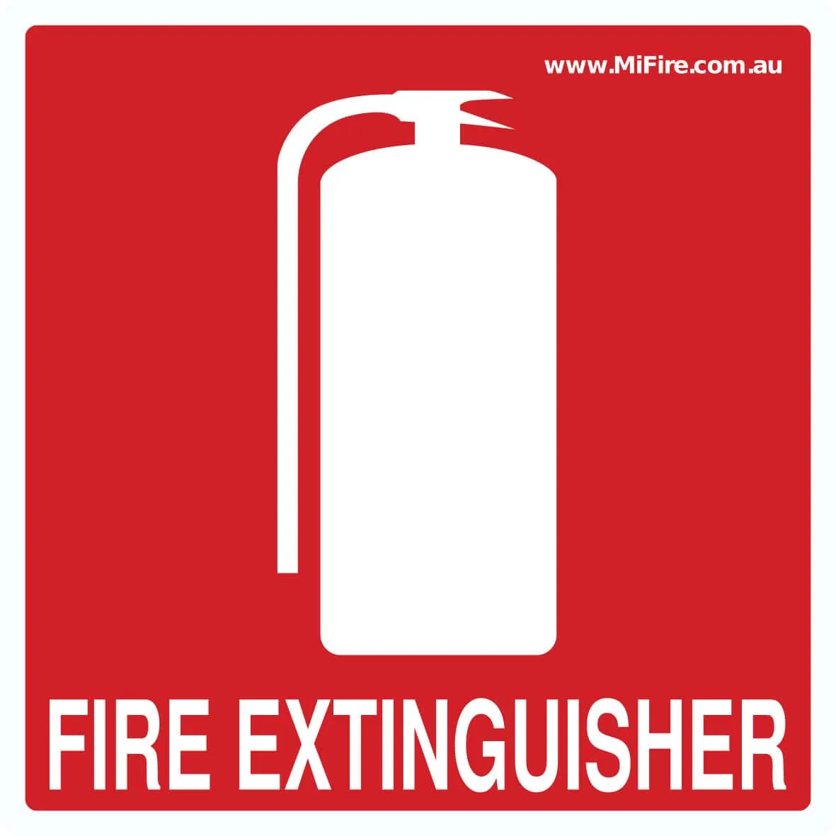 Fire Extinguisher Sign