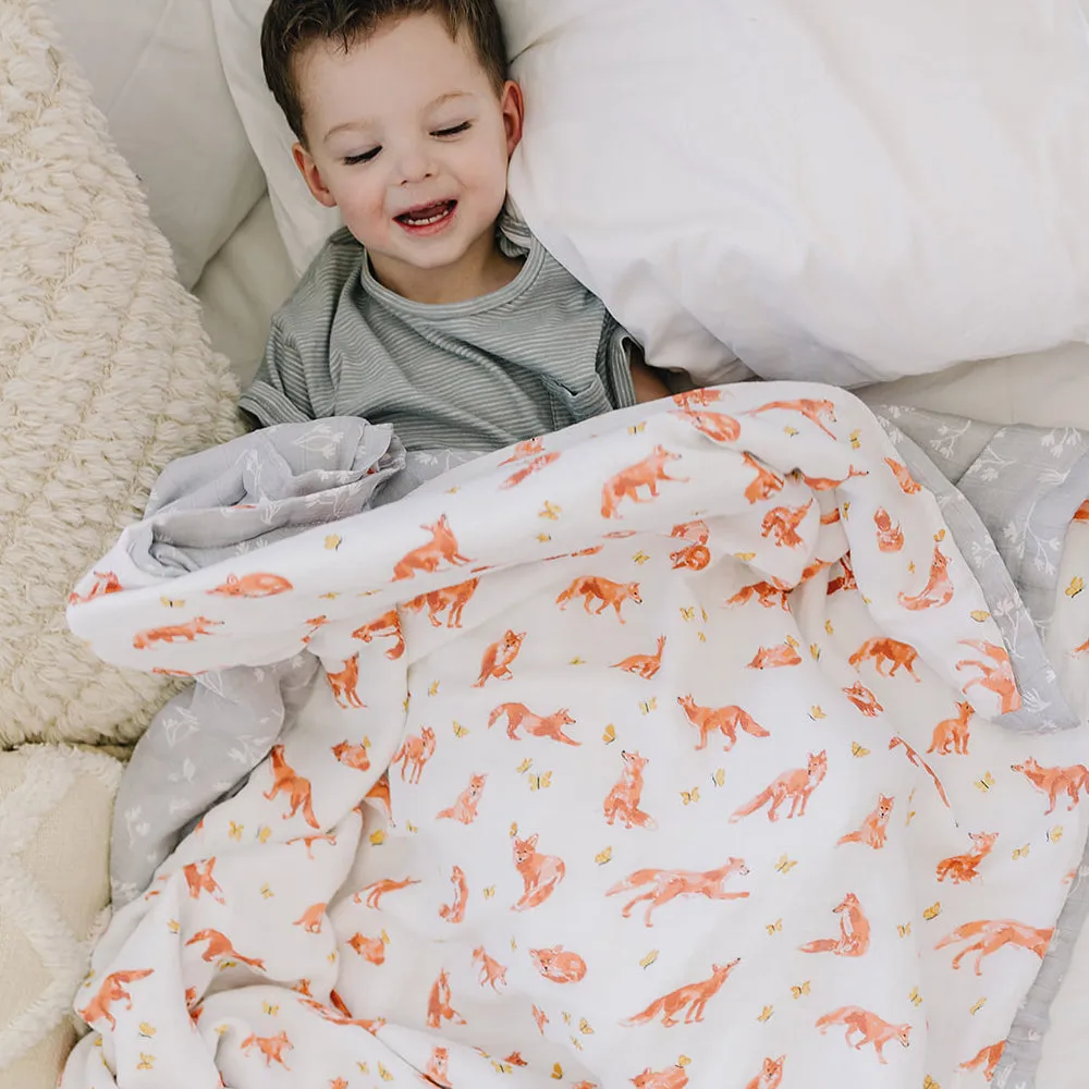 Fox Tales   Prairie Oh So Soft Snuggle Blanket