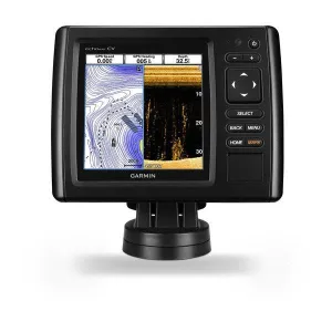 Garmin ECHOMAP53CV Chirp 5"" Combo U.S. Lakevu Transom