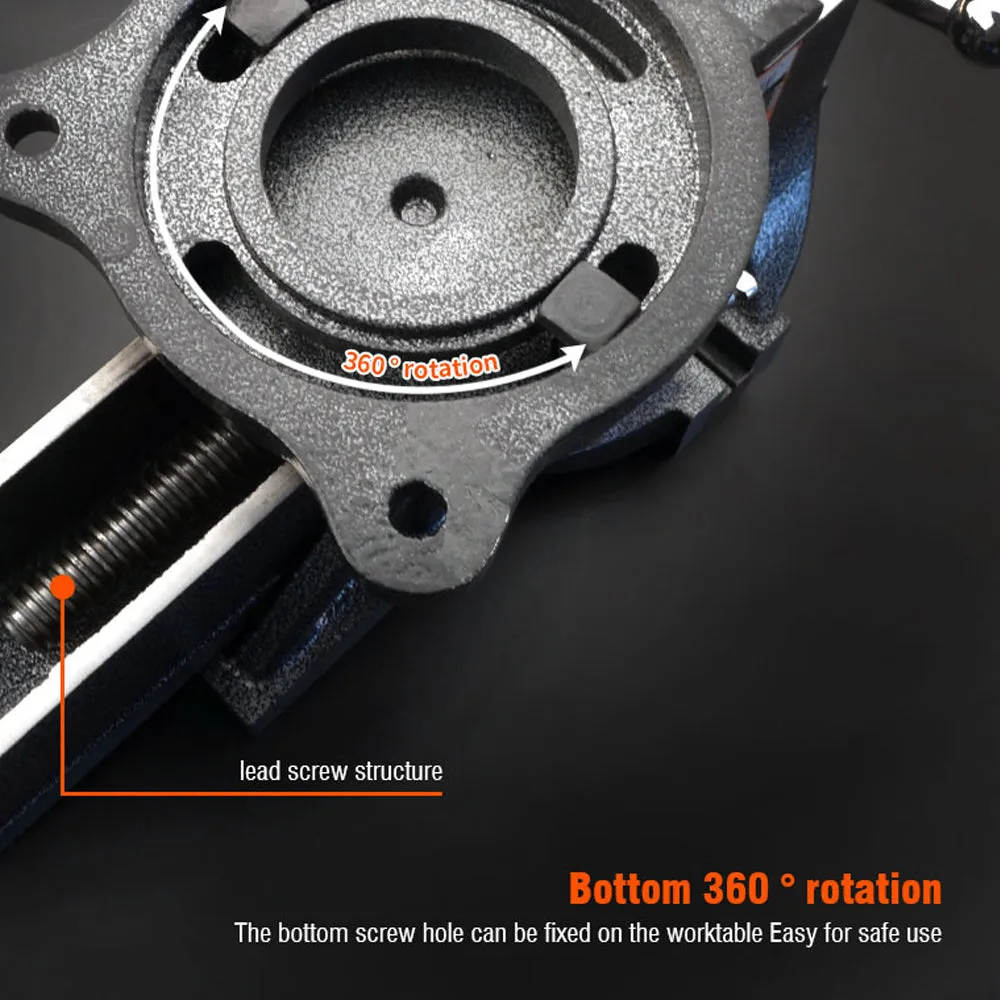 Harden 6"/26.5kg Heavy Duty Table Vice