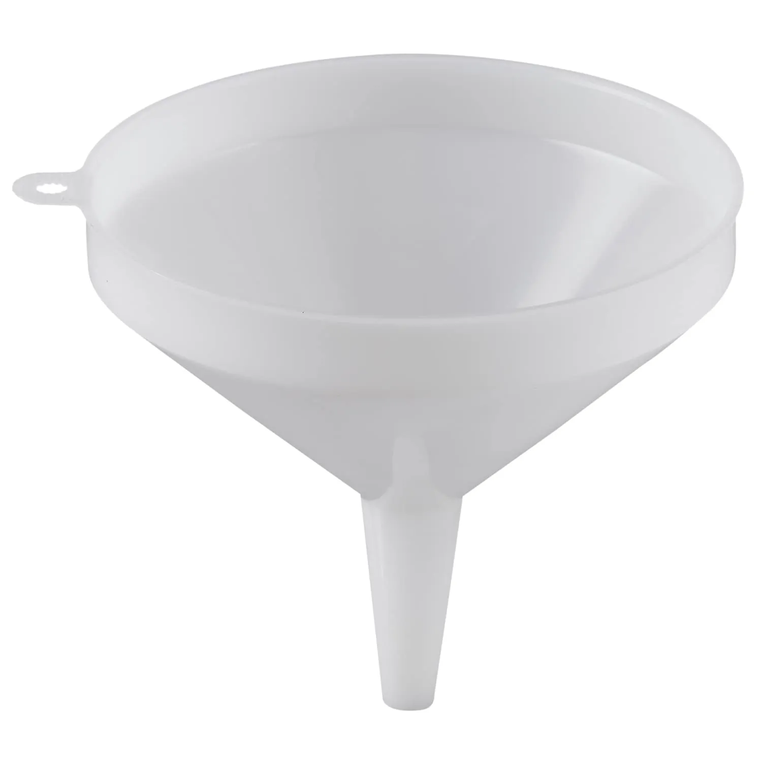 Heart Home All Purpose Wide-Mouth Plastic Funnel for Quick and Clean Transferring Liquids, Between Pitchers, Bottles, Cans and Containers- Pack of 2 (Tranasparent) -50HH01124