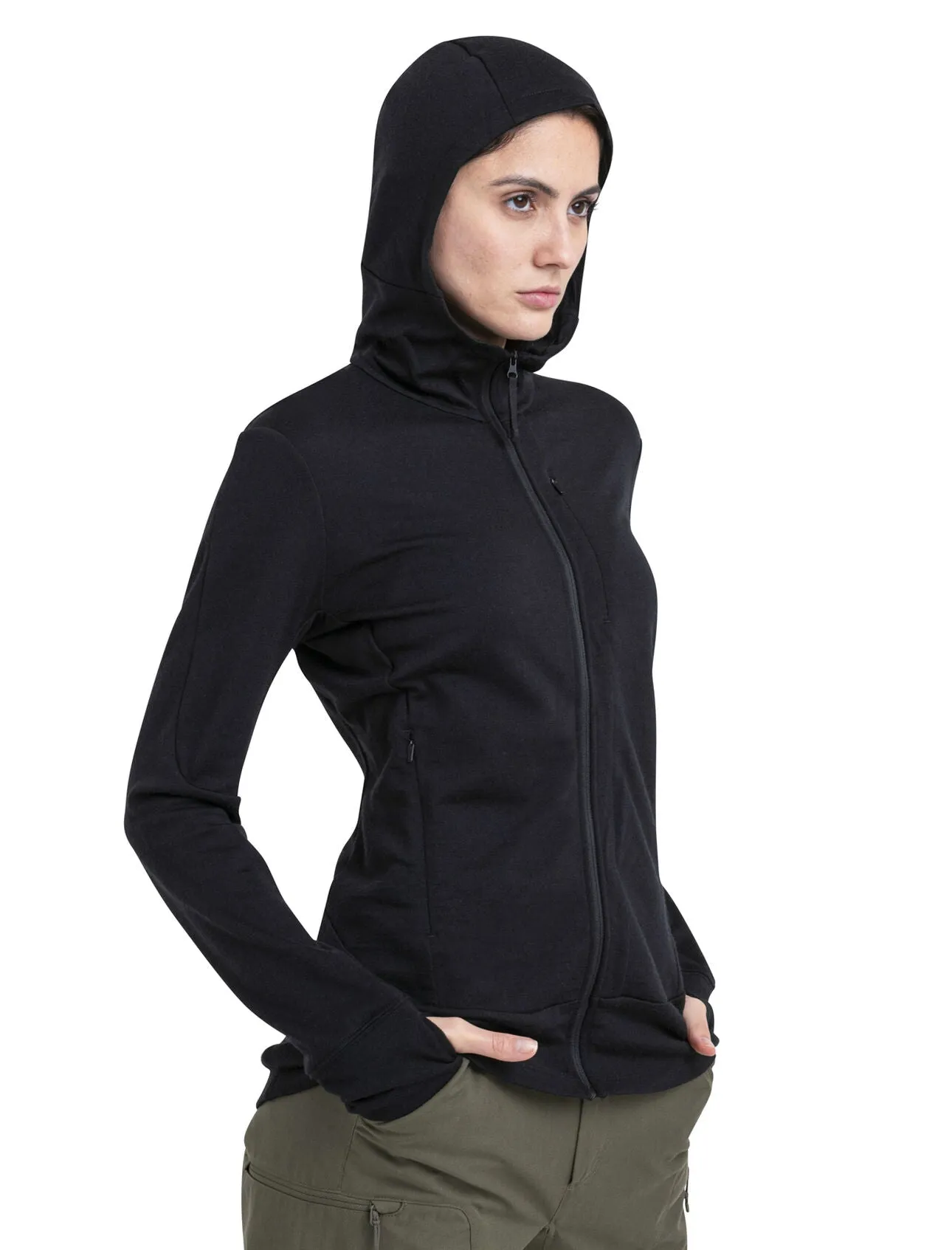 Icebreaker Merino 260 Quantum IV LS Zip Hoodie (Women's)