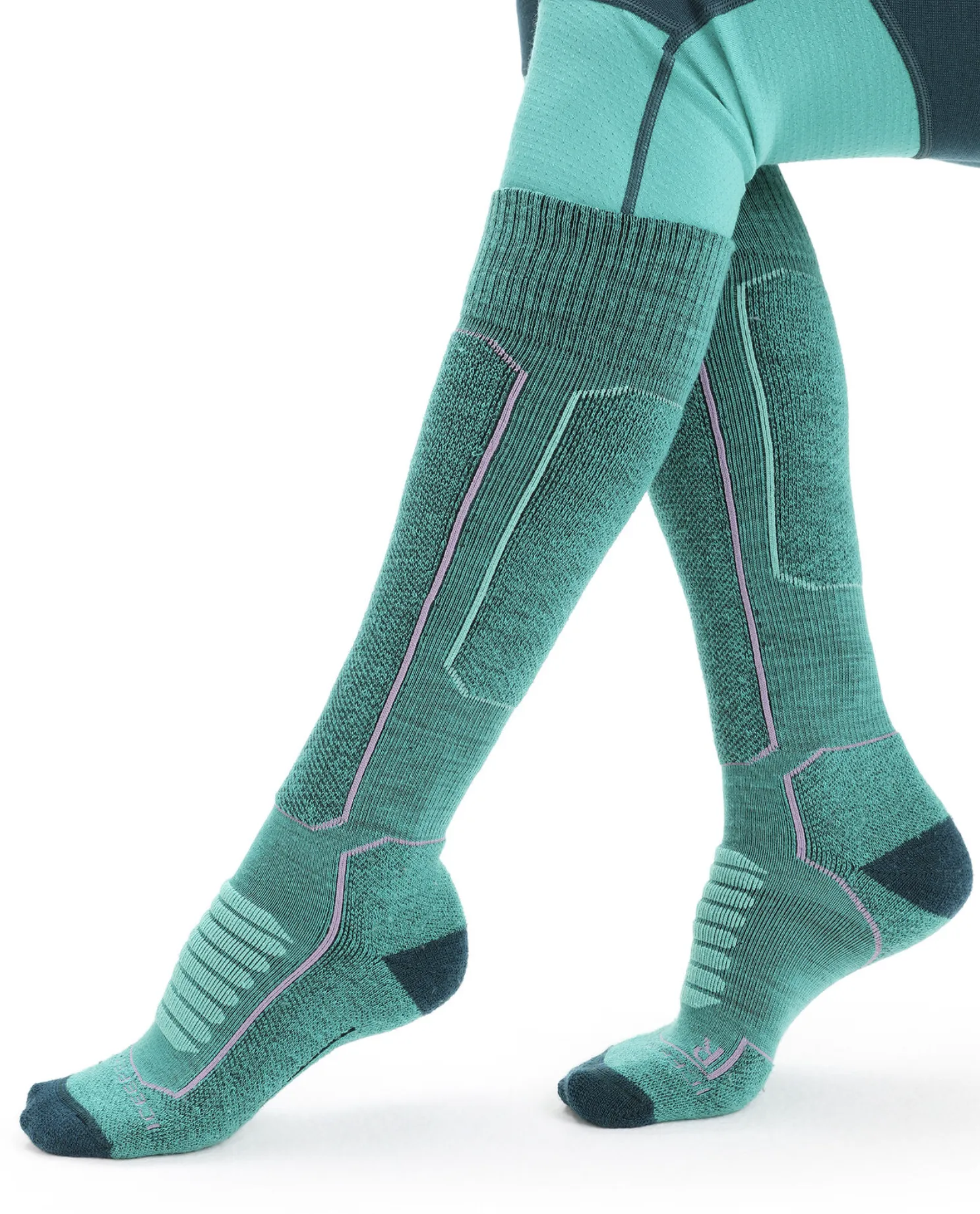 Icebreaker Womens Merino Ski  Medium Over The Calf Socks