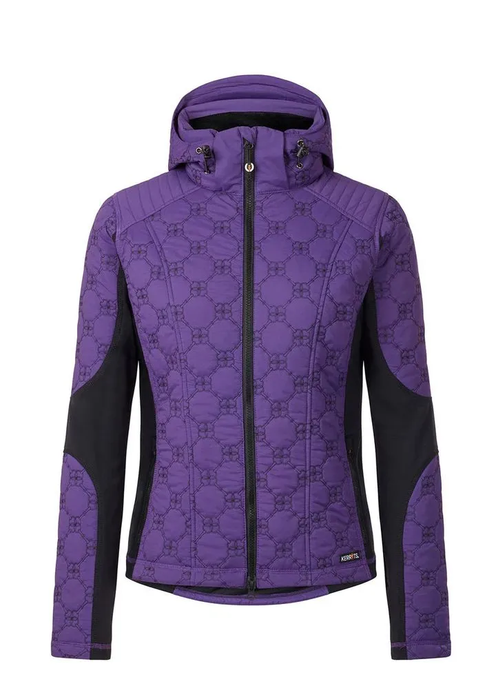 Kerrits Ladies Bit by Bit Solid Quilted Jacket