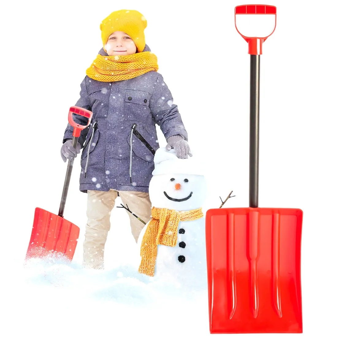 Kids' Snow Shovel - Steel Handle