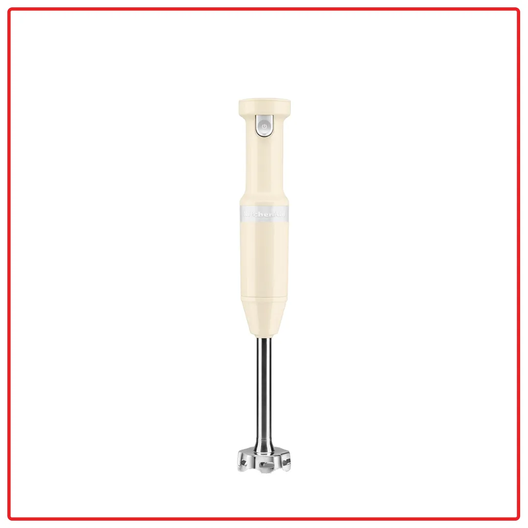 KitchenAid 5KHBBV53GAC (Almond Cream) Variable Speed Cordless Hand Blender