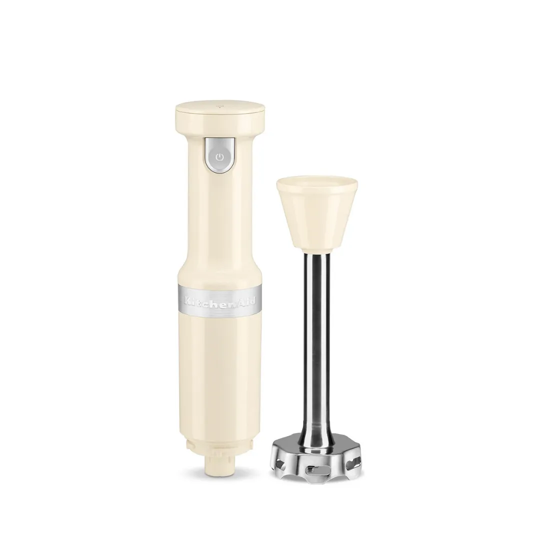 KitchenAid 5KHBBV53GAC (Almond Cream) Variable Speed Cordless Hand Blender