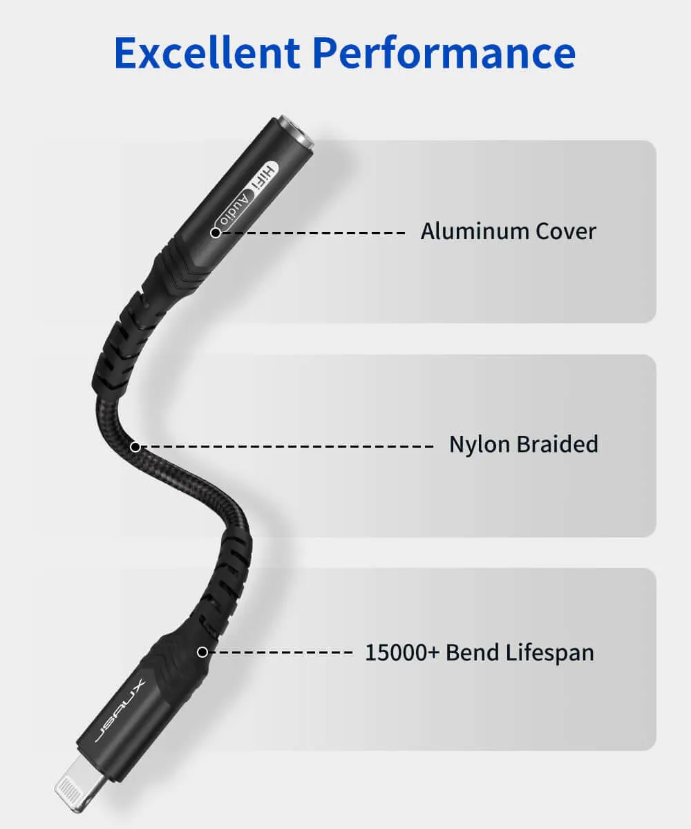 MFi Lightning to 3.5mm Audio Adapter