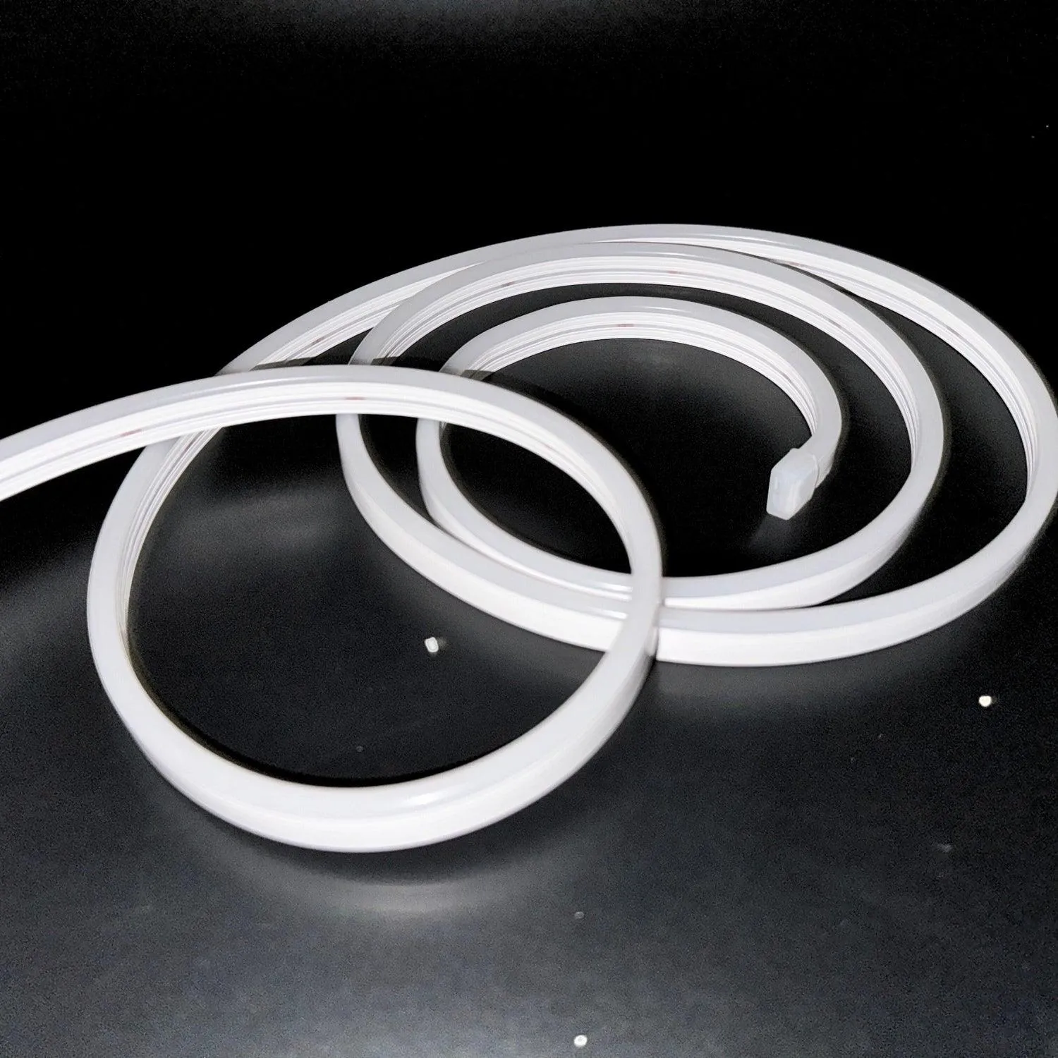 Mini Warm White Neon Flex 3000K 12V 6x12mm IP65 Waterproof 1cm Cut