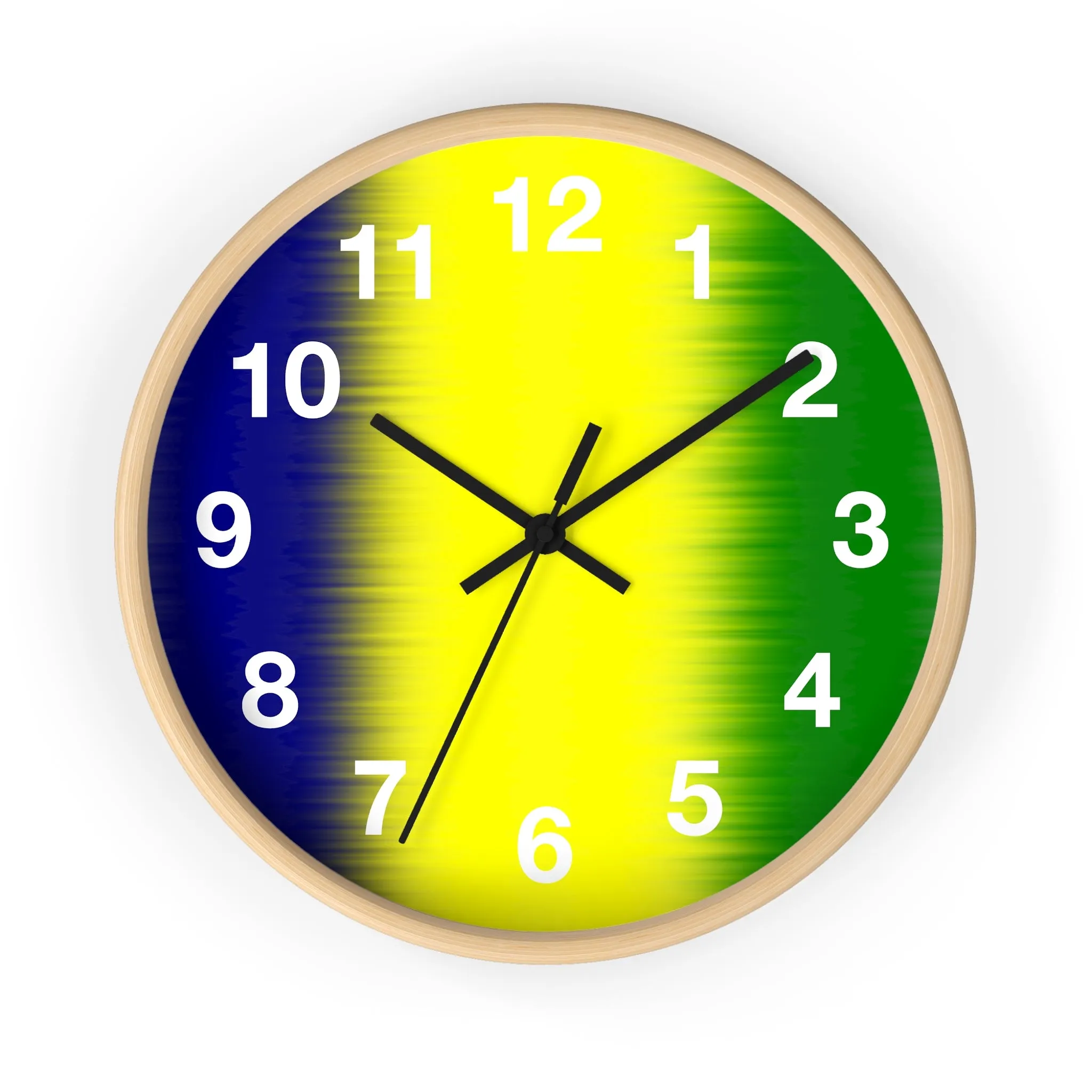 National Colors St. Vincent and the Grenadines Wall Clock