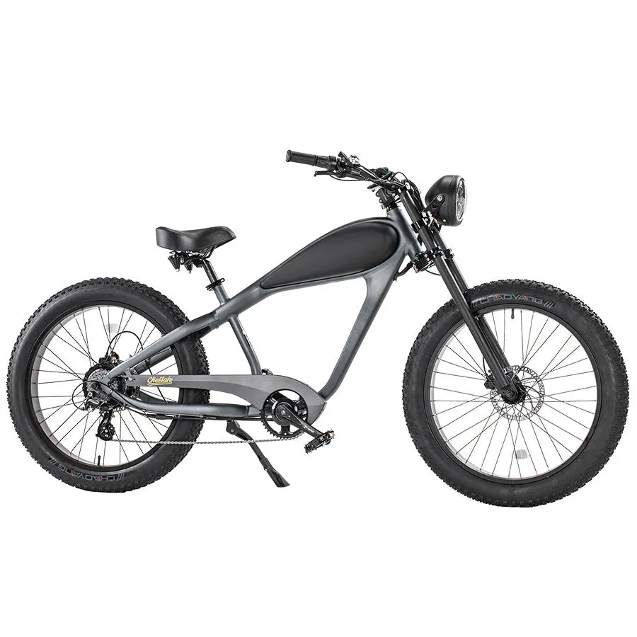 Revi Bikes Cheetah - Fat Tire Electric Bike - Top Speed 28mph - 750W