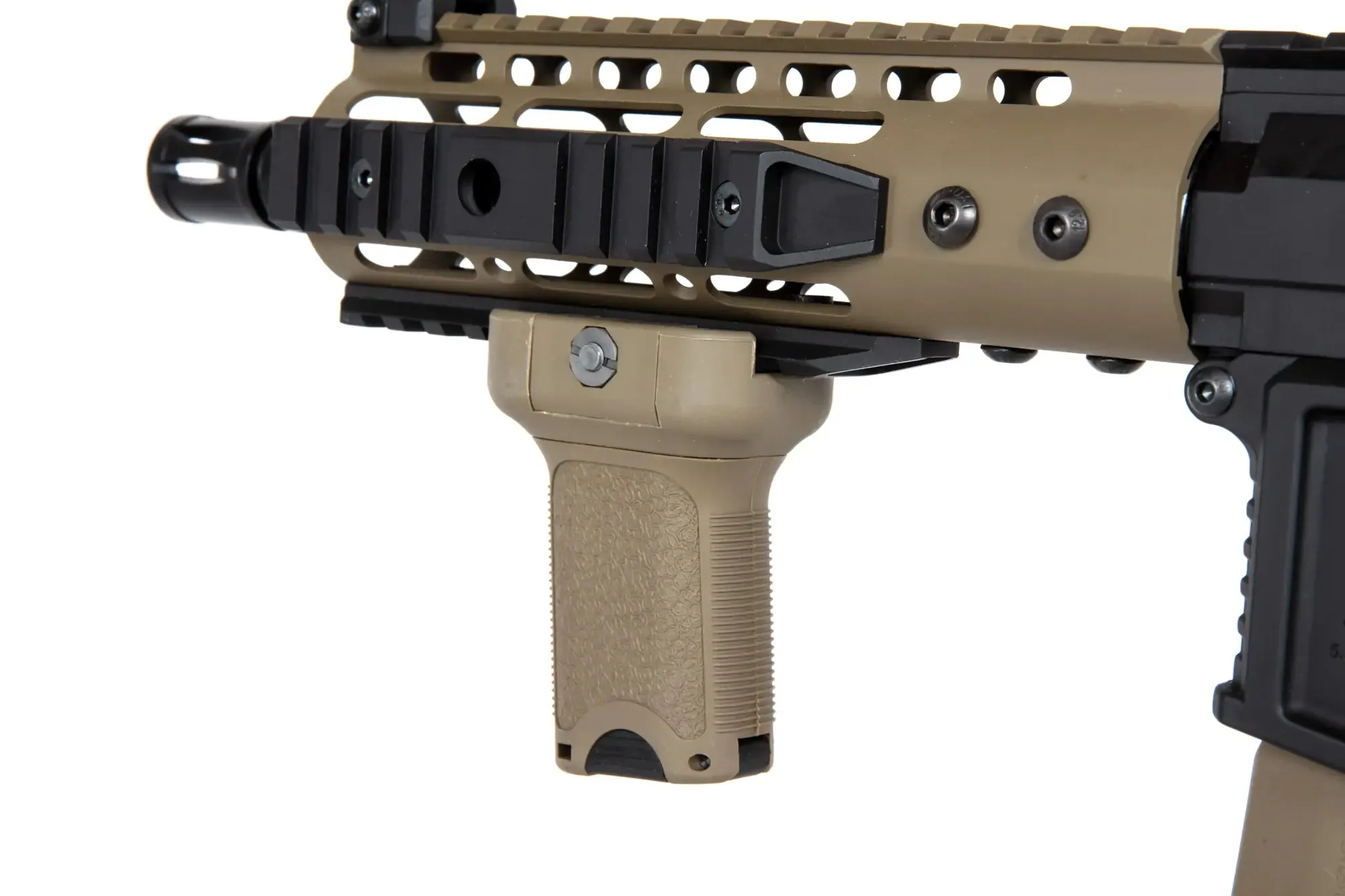 SA-E12-LH EDGE 2.0 - Light Ops Stock - Half-tan