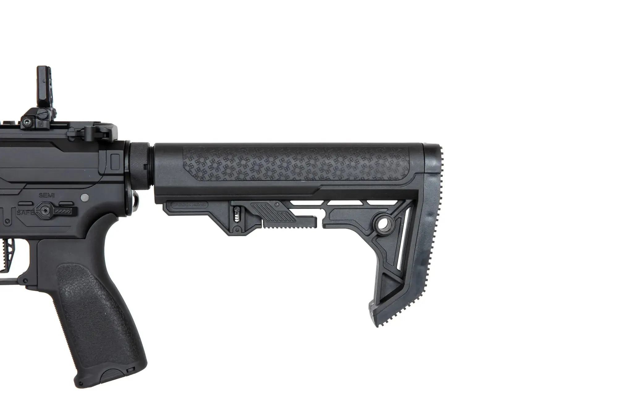 SA-E12-LH EDGE 2.0 M4 CQB - Light Ops Stock - Black