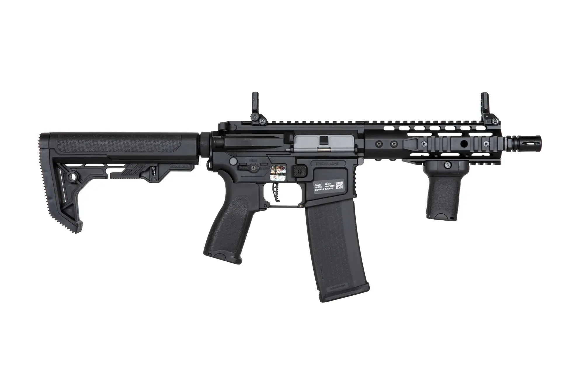 SA-E12-LH EDGE 2.0 M4 CQB - Light Ops Stock - Black