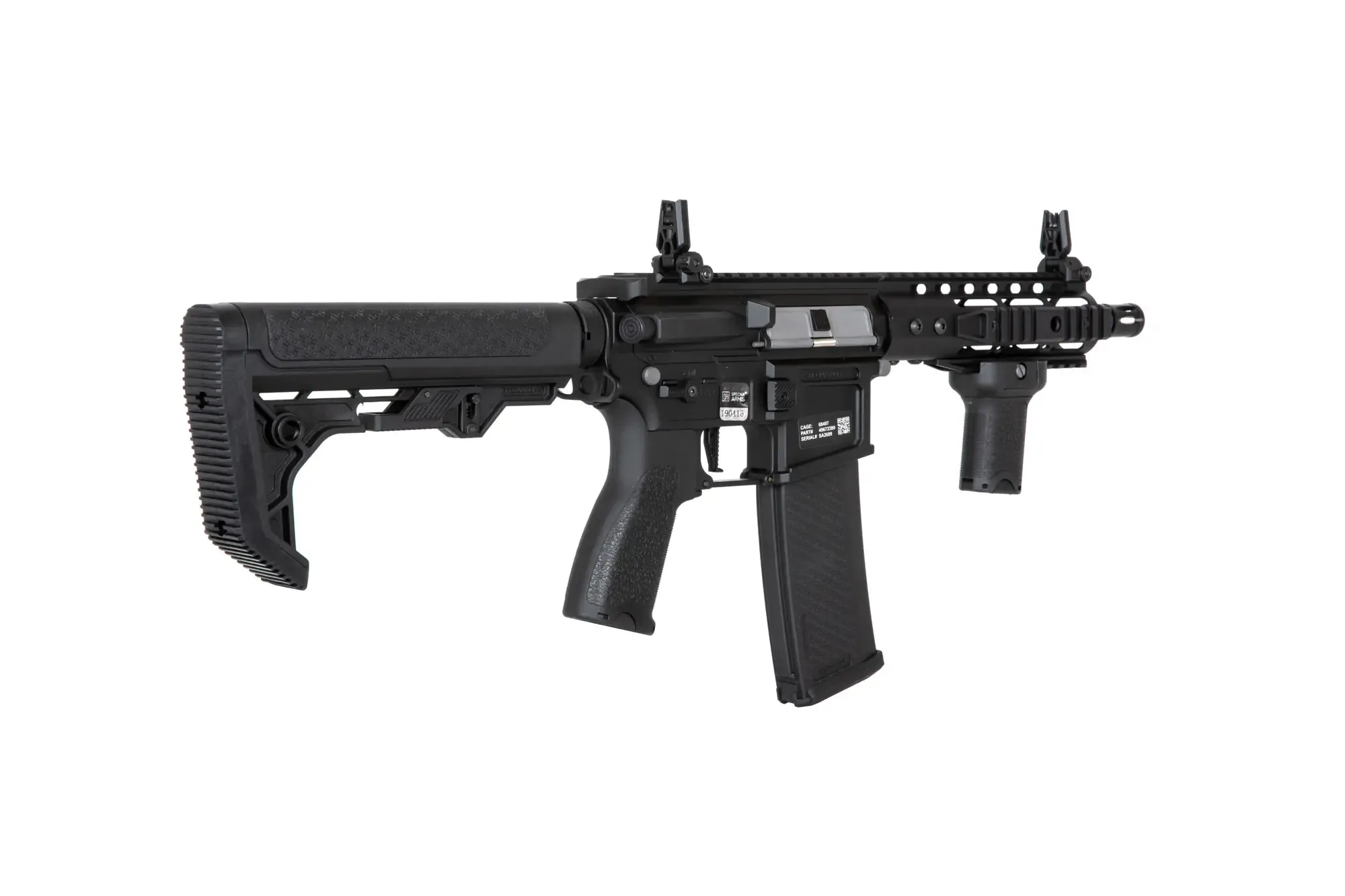 SA-E12-LH EDGE 2.0 M4 CQB - Light Ops Stock - Black