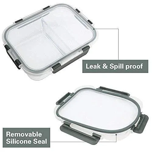 SET OF 3 ACRYLIC FOOD CONTAINER BOXES