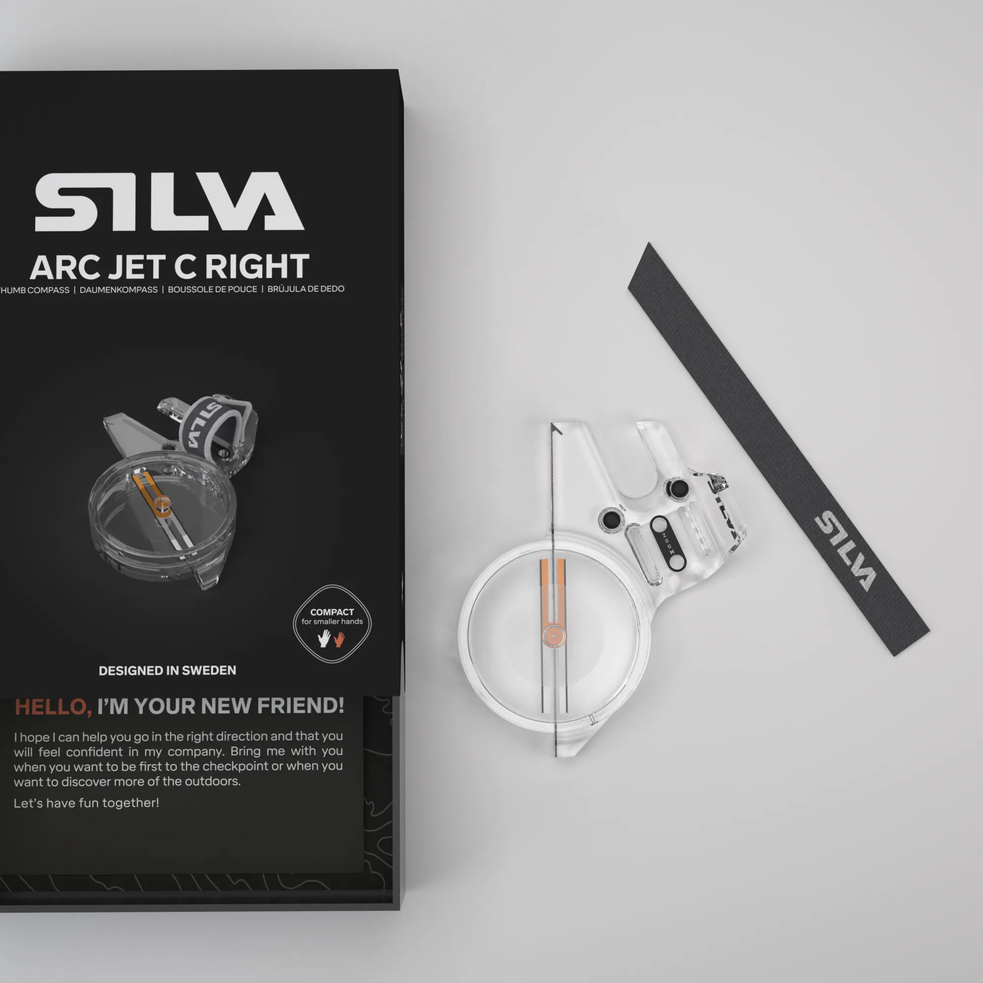 Silva Arc Jet C Right Compass