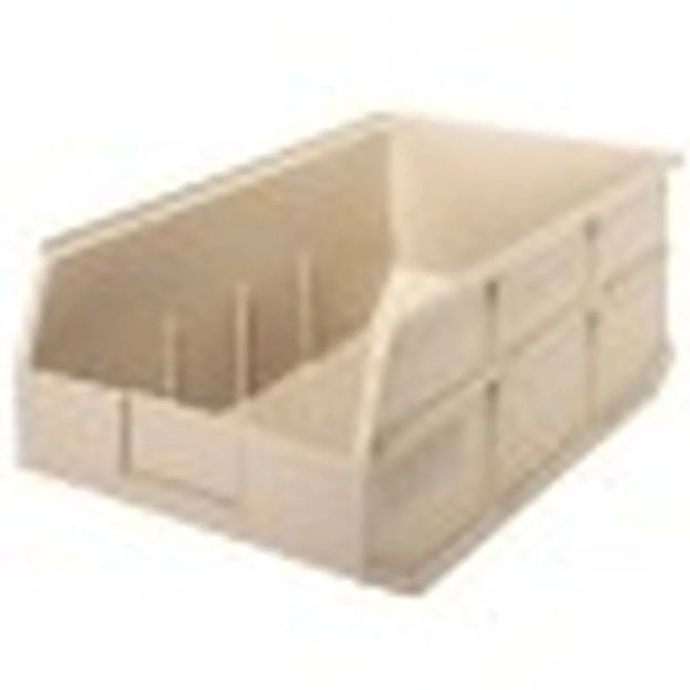 Stackable Shelf Bins 11"W x 18"L (6 Pack)