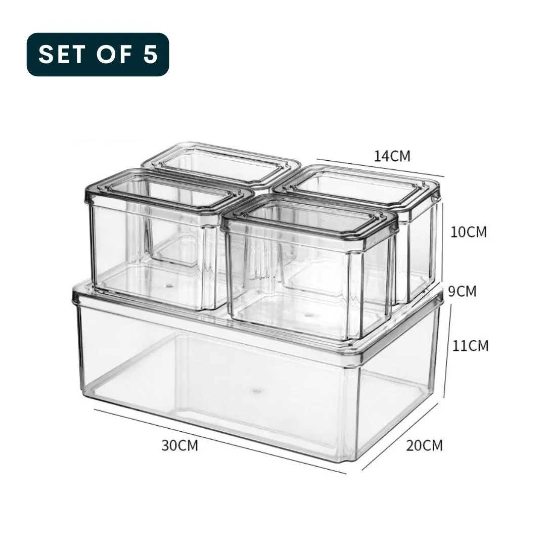 STORE IT Fridge Food Storage Organiser Box