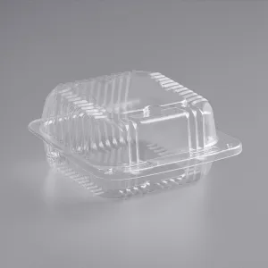 TAKE-OUT/Container Sandwich, Clear, 500/cs-Food Service