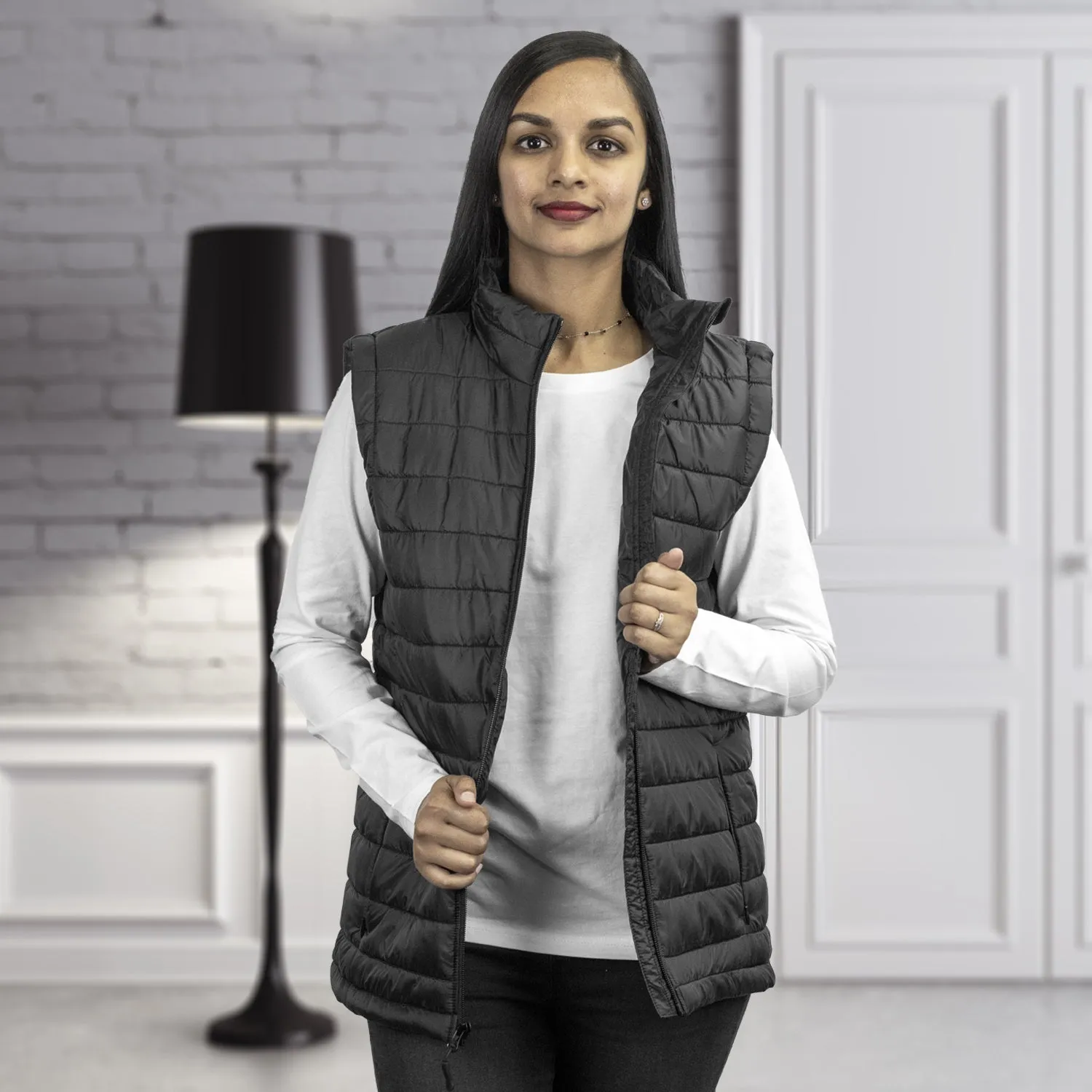 TRENDSWEAR Frazer Womens Puffer Vest