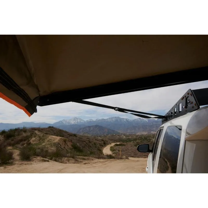 Tuff Stuff Overland 270 Degree Awning, Compact, Driver Side, C-Channel Aluminum, Olive