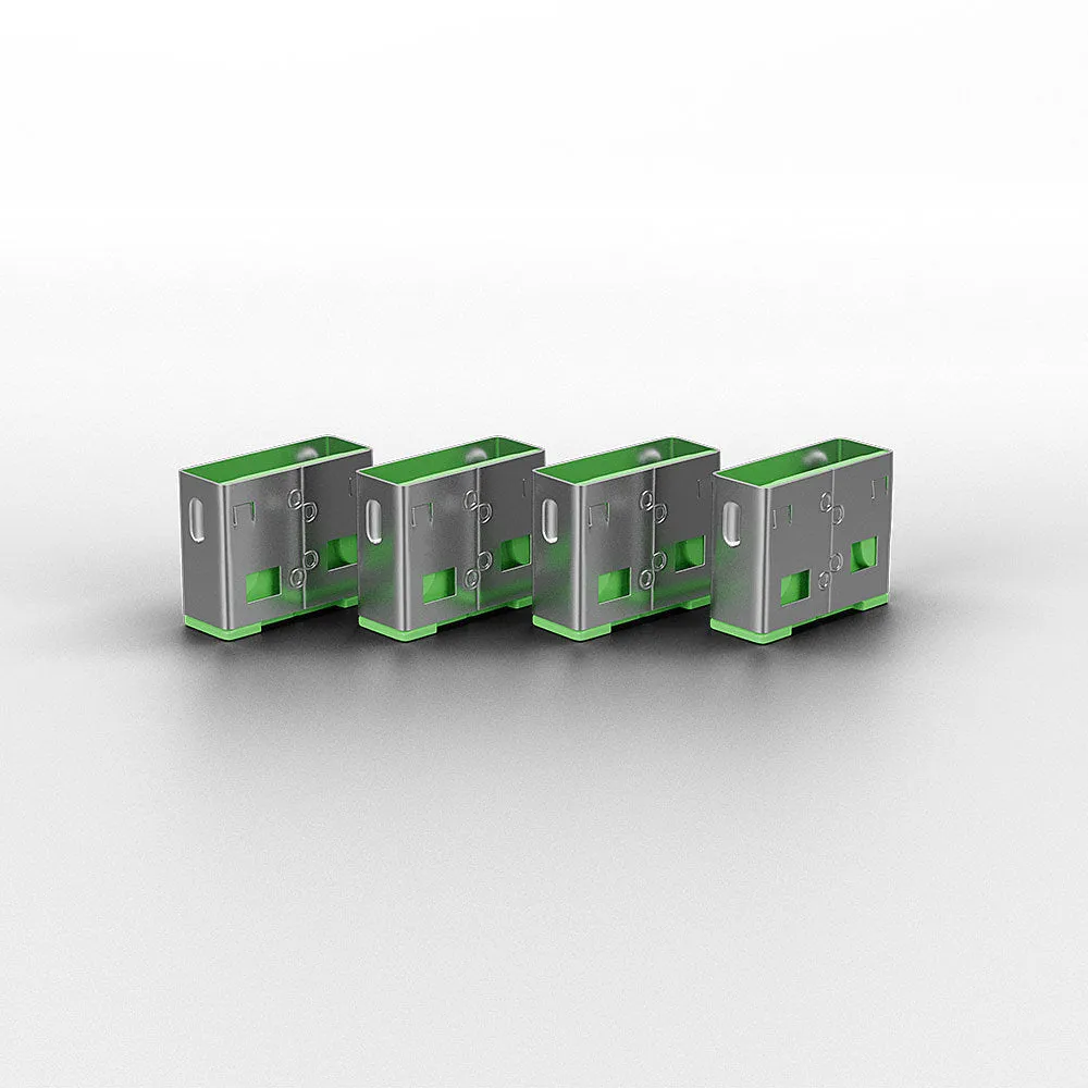 Usb Port Security Kit Green