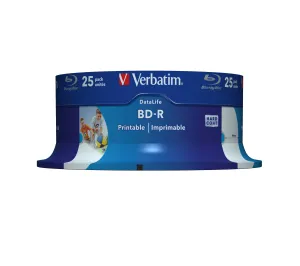 Verbatim Datalife - Bd-R X 25 - 25 Gb - Storage Media