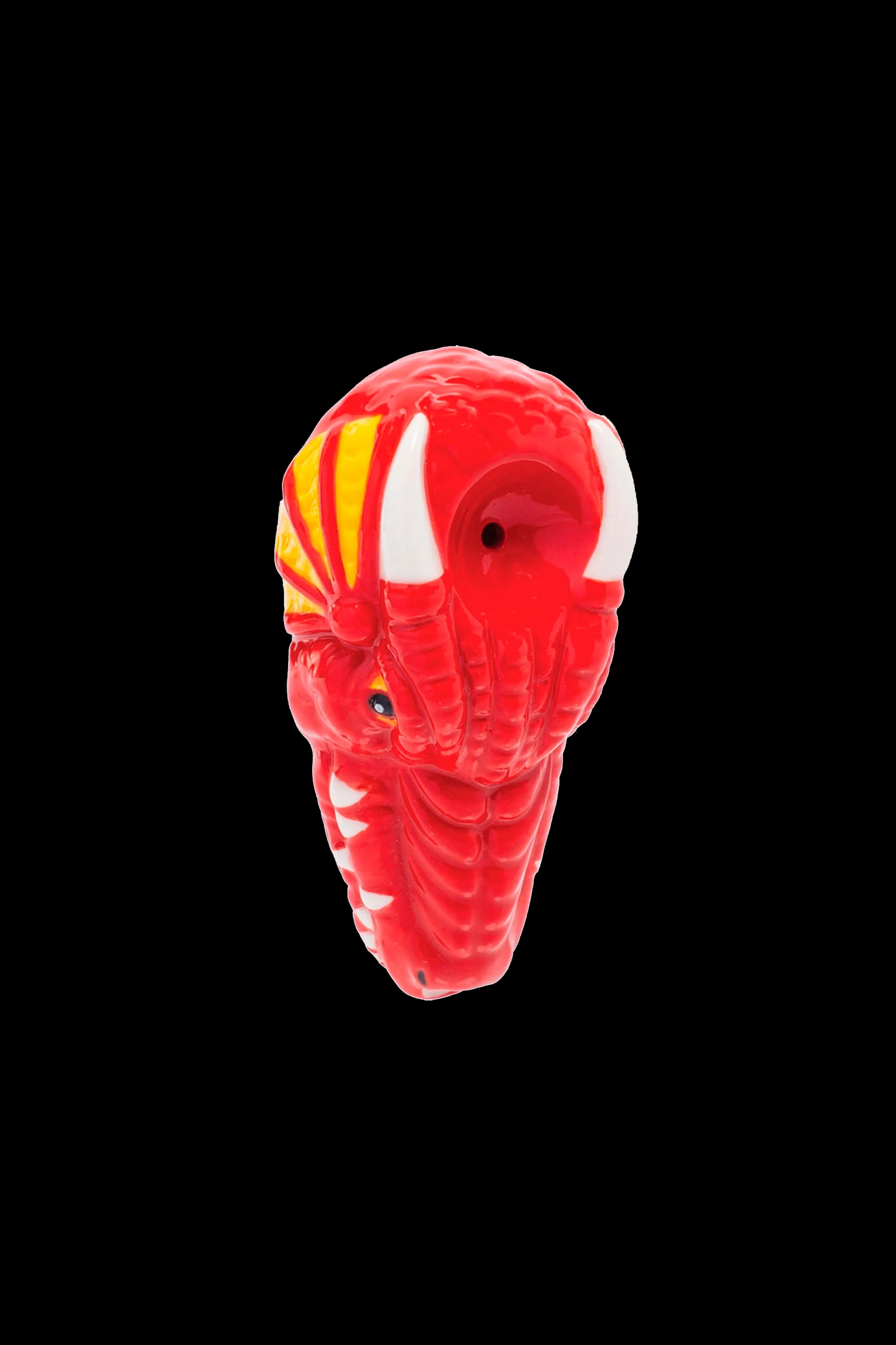 Wacky Bowlz Red Dragon Ceramic Hand Pipe